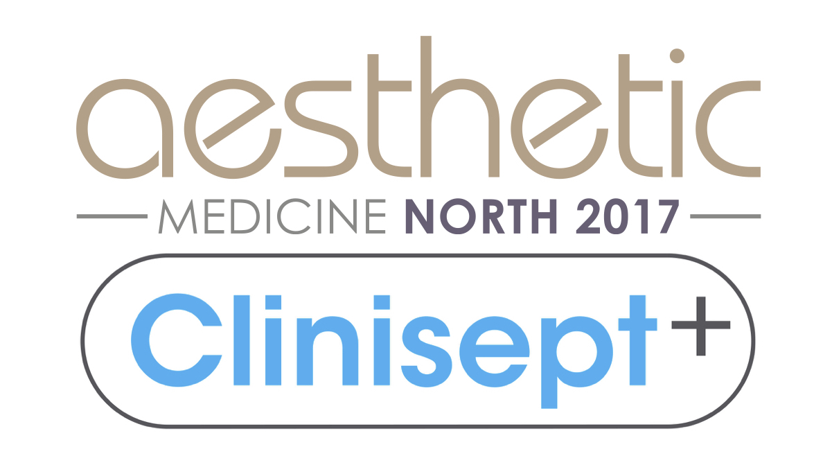 Clinisept+ and AM North logos